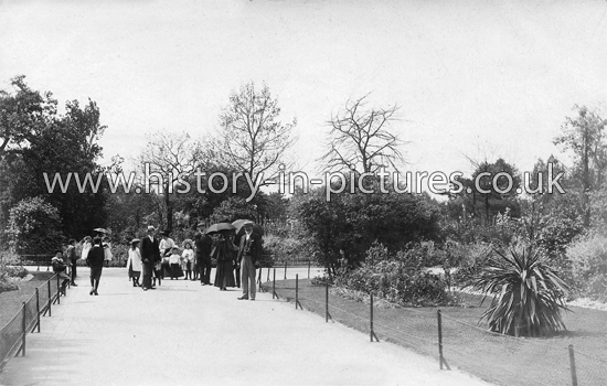 The Gardens, Finsbury Park, London, c.1918.
